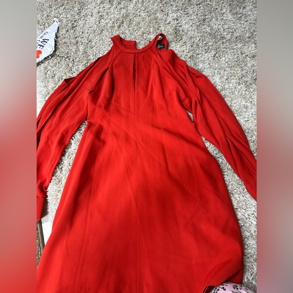 J. Mendel dress size 8 cutout shoulder